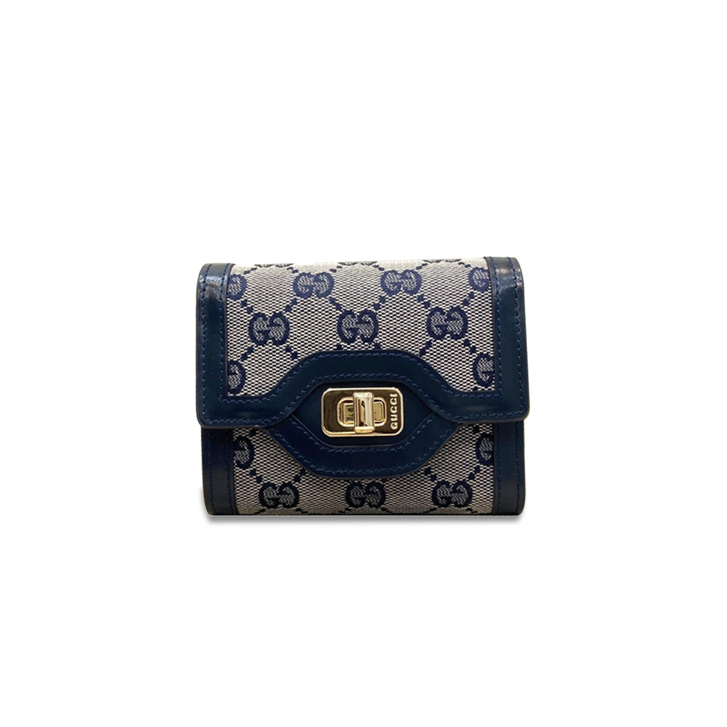 Gvc*1 luce mini trifold wallet 790035 (12*11*3cm）